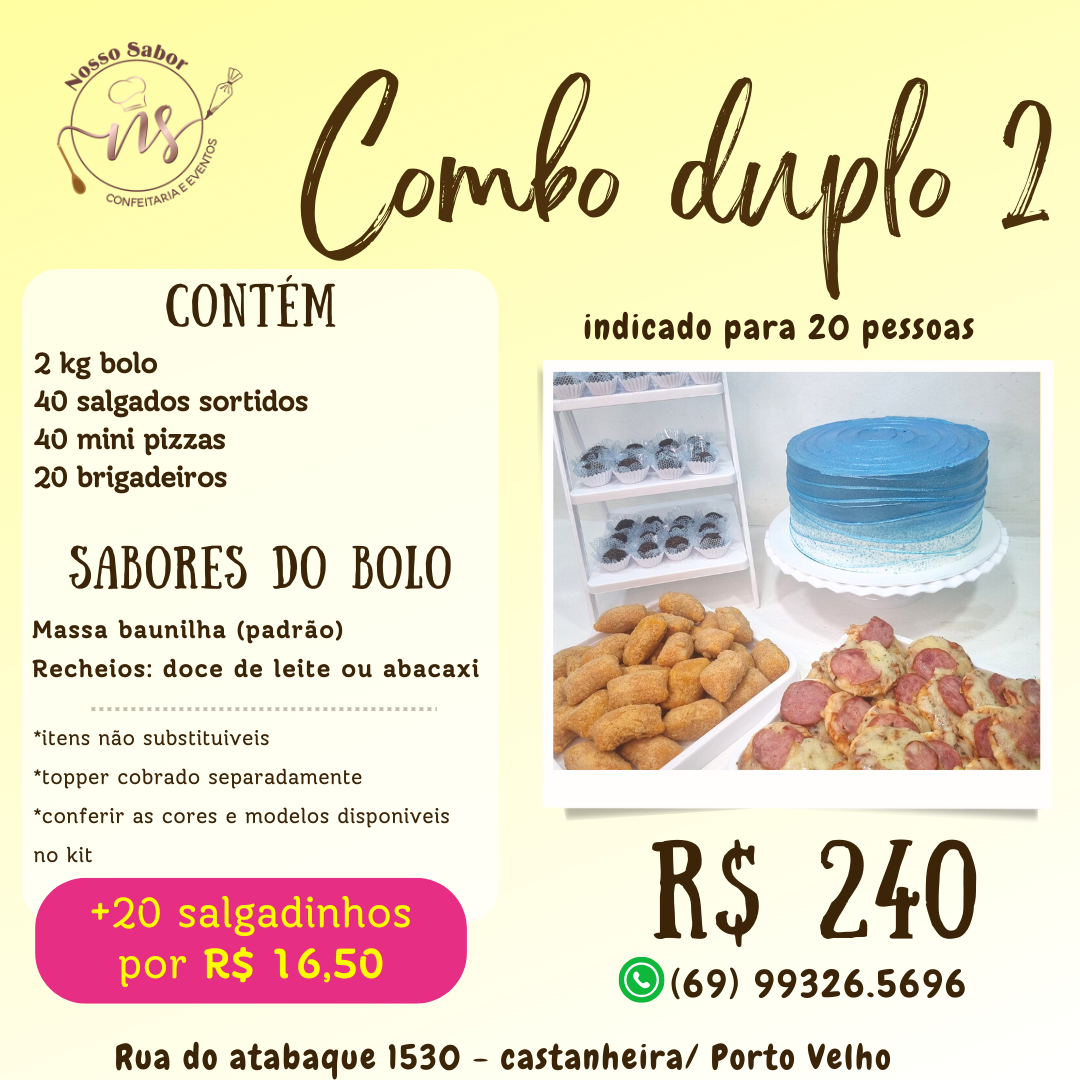 Combo duplo 2