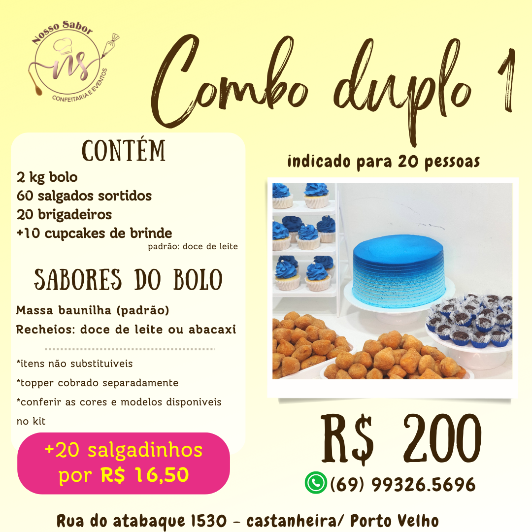 Combo duplo 1