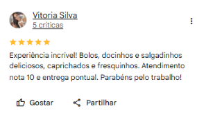 Avaliação Google 1